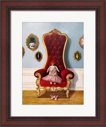 Framed Little Princess Print