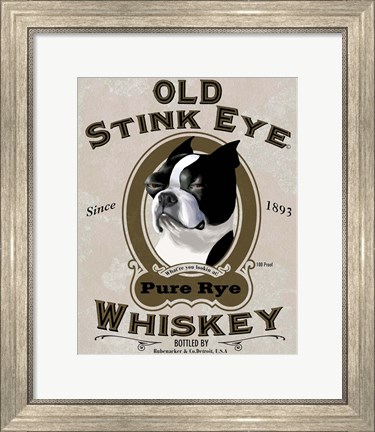 Framed Old Stink Eye Print