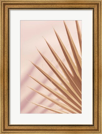Framed Pastel Fan 4 Print