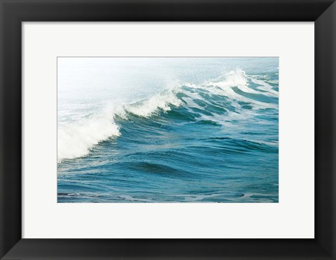 Framed White Oceans 66 Print