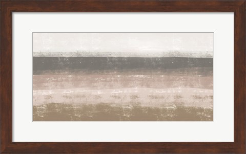 Framed Striped Abstract 3 Print