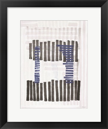 Framed Intersecting Lines 1 Print