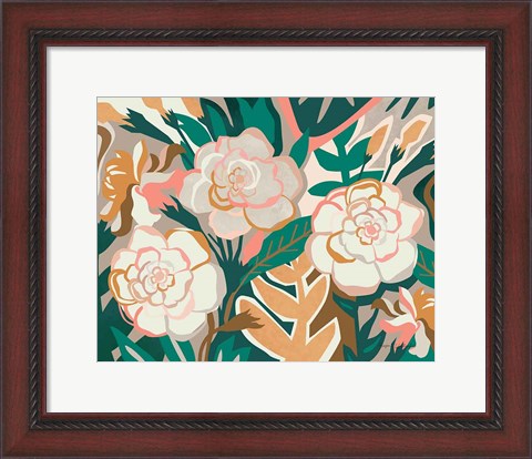 Framed Gardenia I Print