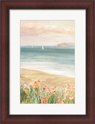 Framed Around the Point II Print
