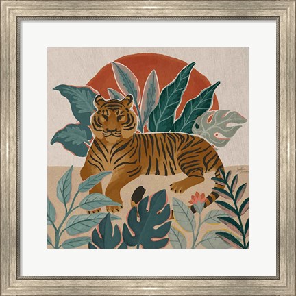 Framed Big Cat Beauty III Print