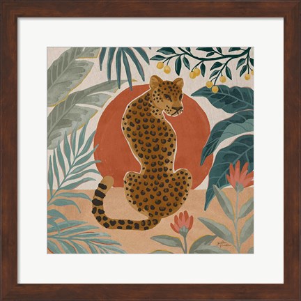 Framed Big Cat Beauty II Print