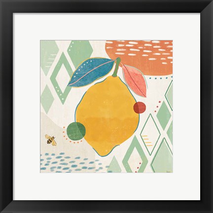 Framed Fruit Frenzy VI Print