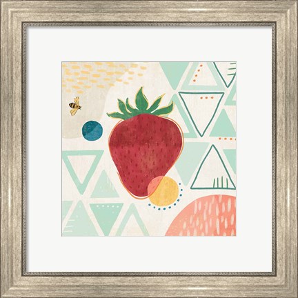 Framed Fruit Frenzy IV Print