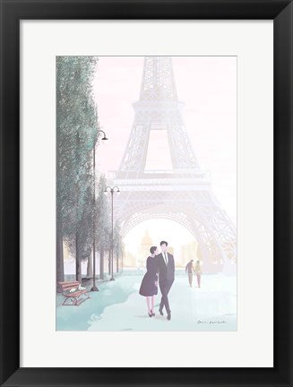 Framed Paris Love Print