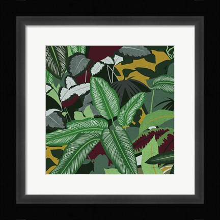 Framed Jungle Safari II Print