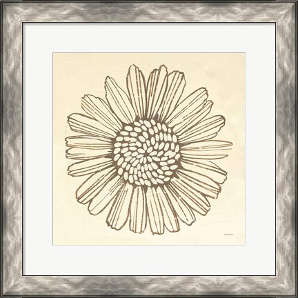 Framed Farmhouse Sunflower Print