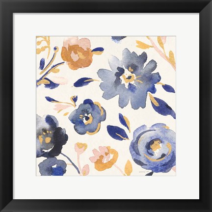 Framed May Flowers III Print