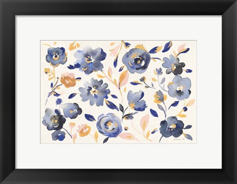 Framed May Flowers I Print