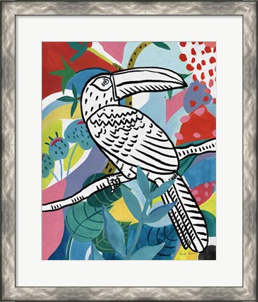 Framed Jungle Toucan Print