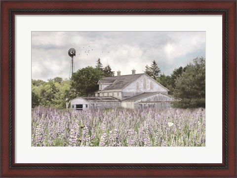 Framed Rustic Country Life Print