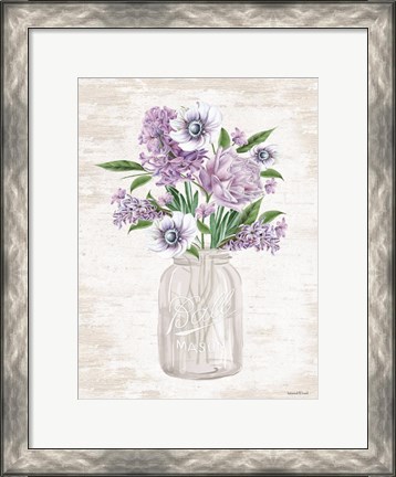 Framed Floral Bouquet 2 Print