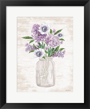 Framed Floral Bouquet 2 Print