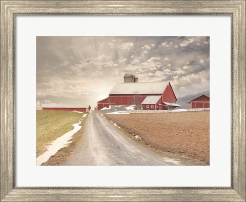 Framed Belleville Farm Print