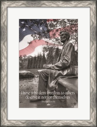 Framed Freedom to Others Print