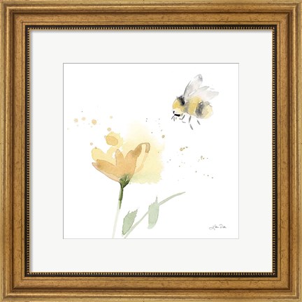 Framed Sunflower Meadow V Print