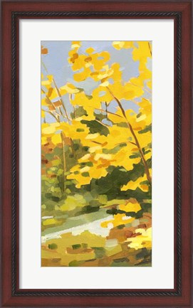 Framed Autumn Hike I Print