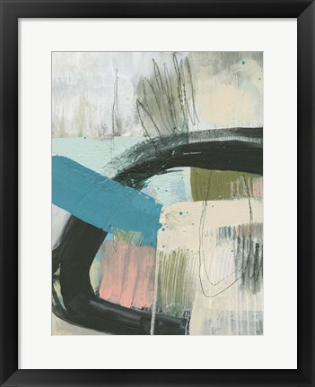 Framed Layering Marks II Print