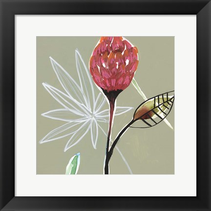 Framed Tropic Botanicals VI Print