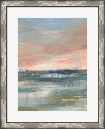 Framed Vast Marsh I Print