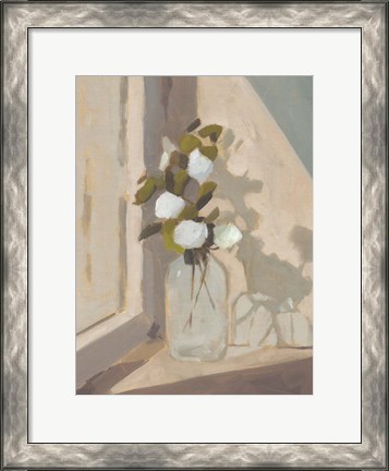 Framed Window Bouquet II Print
