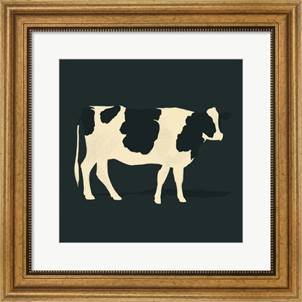 Framed Refined Holstein III Print