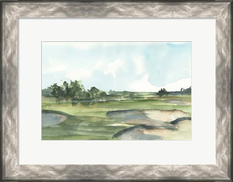 Framed Watercolor Course Study I Print