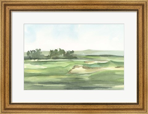 Framed Watercolor Course Study III Print