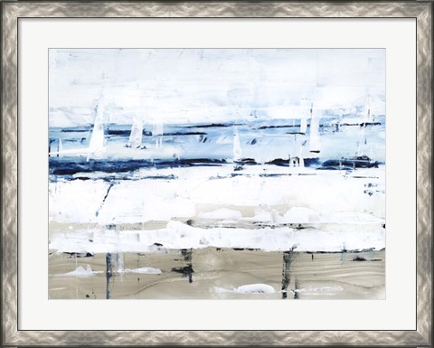 Framed Sea Gaze II Print