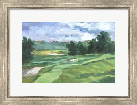 Framed Golf Course Study IV Print