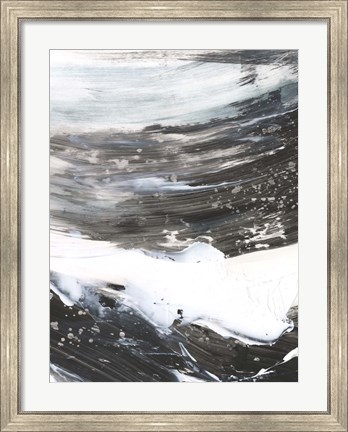 Framed Blizzard Conditions I Print
