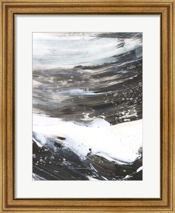 Framed Blizzard Conditions I Print