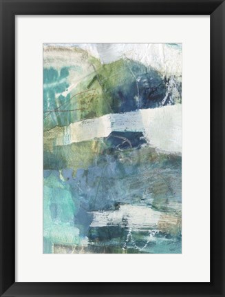 Framed Terrene Abstract II Print