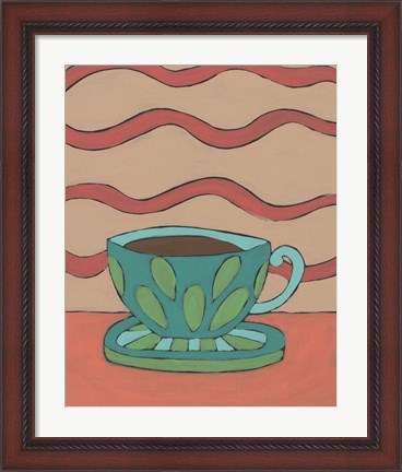 Framed Mid Morning Coffee IX Print