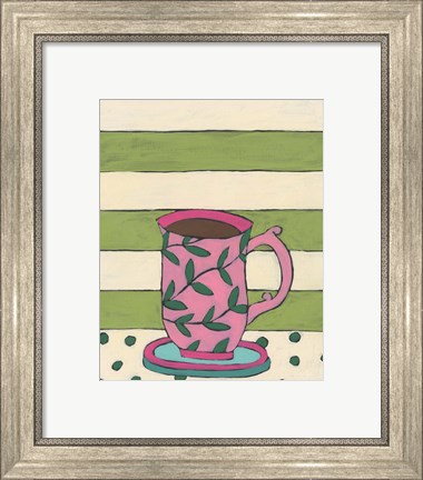 Framed Mid Morning Coffee VII Print
