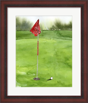 Framed Tee Off Time I Print