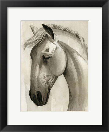 Framed Freckled Pony I Print