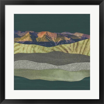 Framed Mountain Series #153 Print