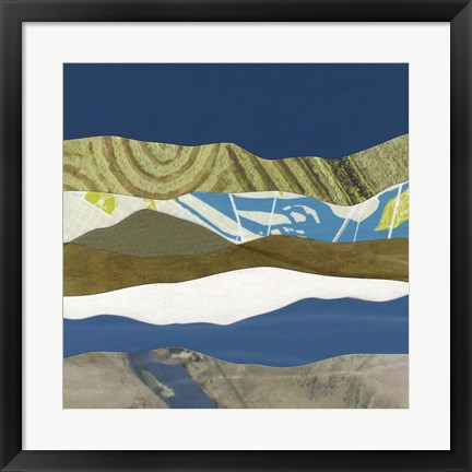 Framed Mountain Series #163 Print