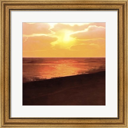 Framed Sunset Dreams II Print