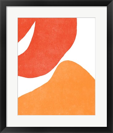 Framed Color Cuts III Print