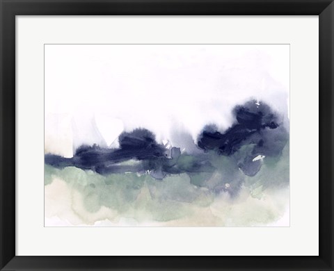 Framed Lake Fog II Print