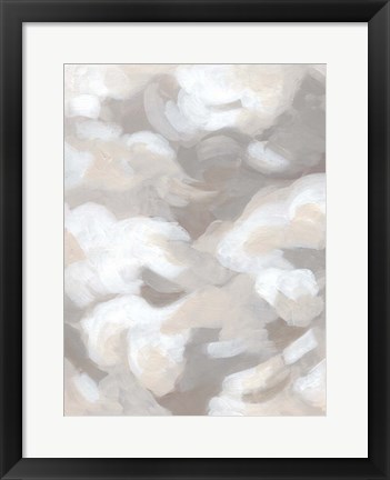 Framed Abstract Cumulus I Print