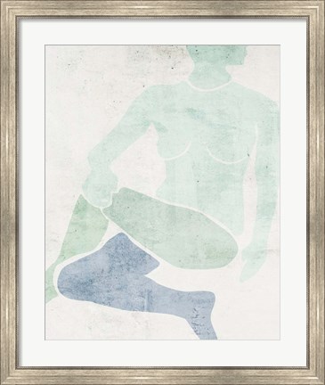 Framed Stretching II Print
