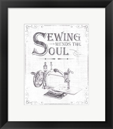 Framed Laundry Today III Print