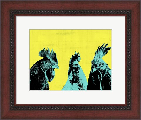 Framed Pop Art Farm V Print